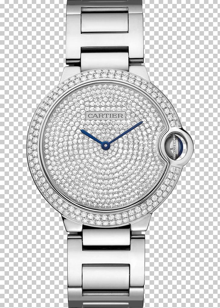 Cartier Ballon Bleu Watch Diamond Gold PNG, Clipart, Accessories, Balloon, Bling Bling, Blue, Bracelet Free PNG Download