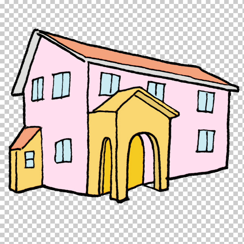 Cartoon Line Area Meter Wendy House PNG, Clipart, Area, Cartoon, Home, House, Line Free PNG Download