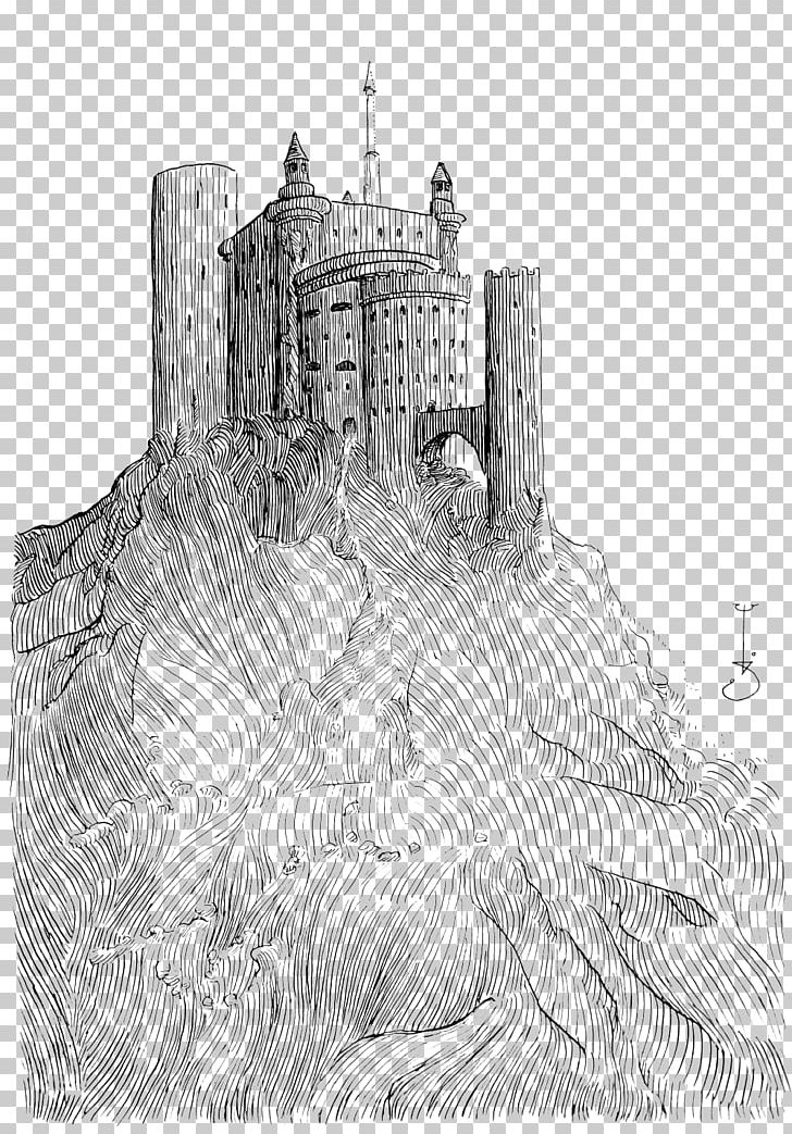 Architecture Sketch PNG, Clipart, Architectural Background, Building, Cartoon, Castle, Hand Drawn Free PNG Download