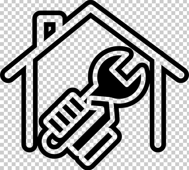 Tool House Home Repair Computer Icons PNG, Clipart, Angle, Area, Black And White, Brand, Building Free PNG Download