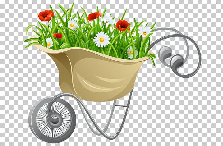 Flower Cart Wheelbarrow PNG, Clipart, Cart, Computer Icons, Flower, Flowering Plant, Flowerpot Free PNG Download