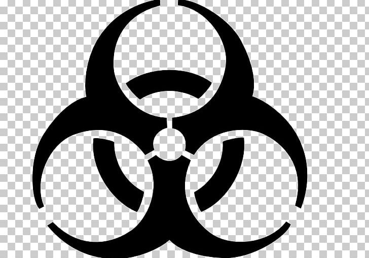 Biological Hazard Symbol Sign EBOV PNG, Clipart, Area, Artwork, Biological Hazard, Black, Black And White Free PNG Download