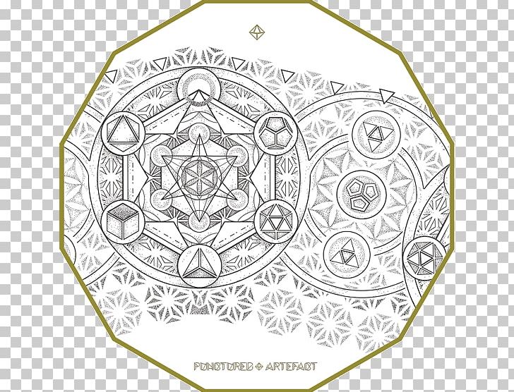 Metatron Line Art Illustration Drawing Overlapping Circles Grid PNG, Clipart, Area, Art, Artwork, Black And White, Circle Free PNG Download