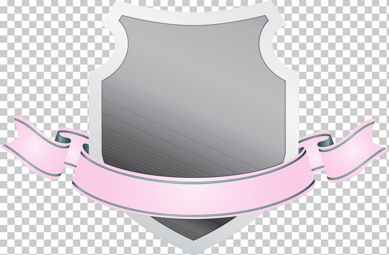 Pink Neck Shield PNG, Clipart, Emblem Ribbon, Neck, Paint, Pink, Shield Free PNG Download