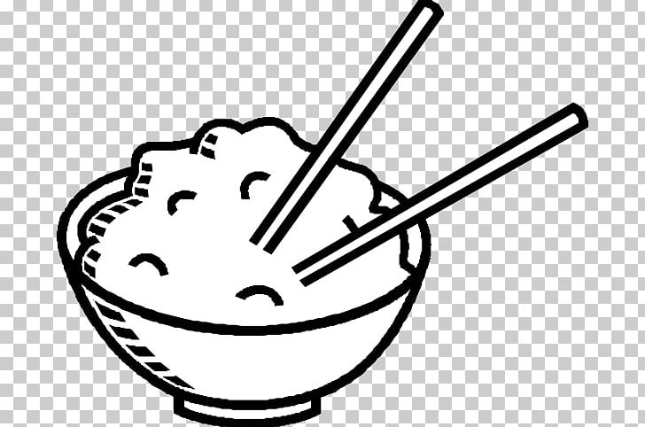 Bowl Rice PNG, Clipart, Black And White, Bowl, Chopsticks, Download, Drawing Free PNG Download