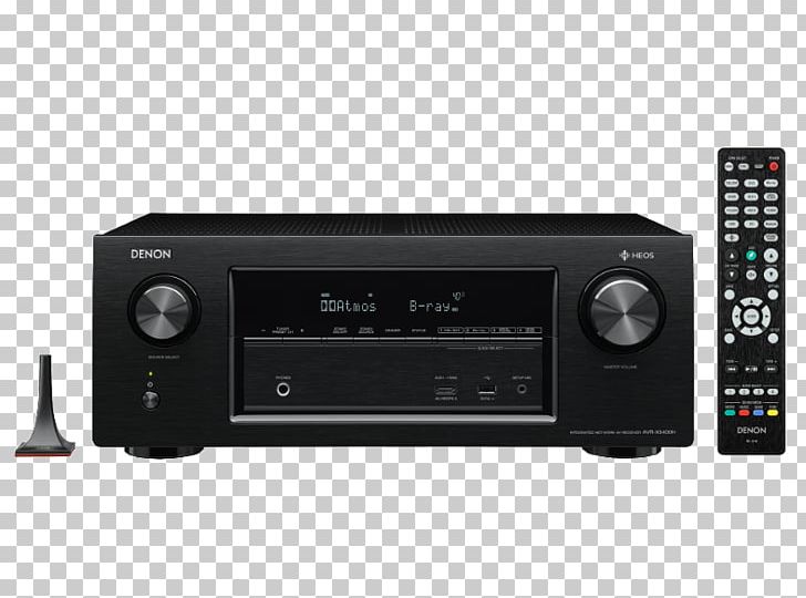 Denon AVR-X3400H 7.2 Channel AV Receiver Denon AVR X3400H Dolby Atmos PNG, Clipart, 4k Resolution, Audio Equipment, Electronic Device, Electronics, Home Theater Systems Free PNG Download