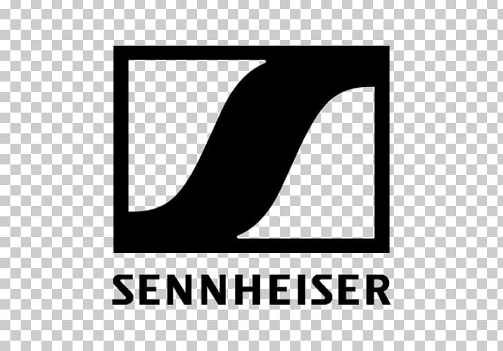 Microphone Sennheiser Logo Audio Headphones PNG, Clipart, Angle, Area, Audio, Black, Black And White Free PNG Download