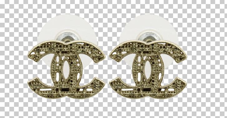Earring Chanel Silver Rhinestone Jewellery PNG, Clipart, Brands, Chanel, Chanel Bag, Chanel Bottle, Chanel N5 Free PNG Download