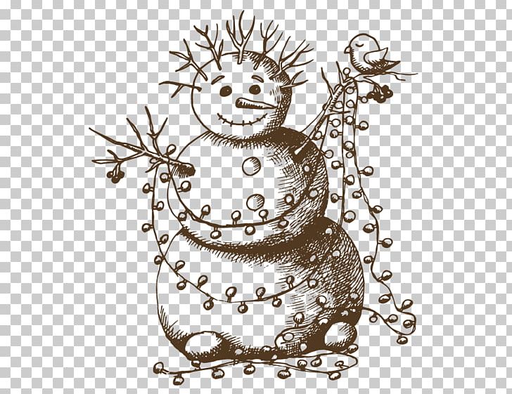 Snowman Drawing Winter PNG, Clipart, Art, Black And White, Carnivoran, Cat, Cat Like Mammal Free PNG Download