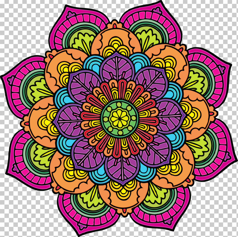 Floral Design PNG, Clipart, Circle, Floral Design, Fractal, Fractal Art, Kaleidoscope Free PNG Download