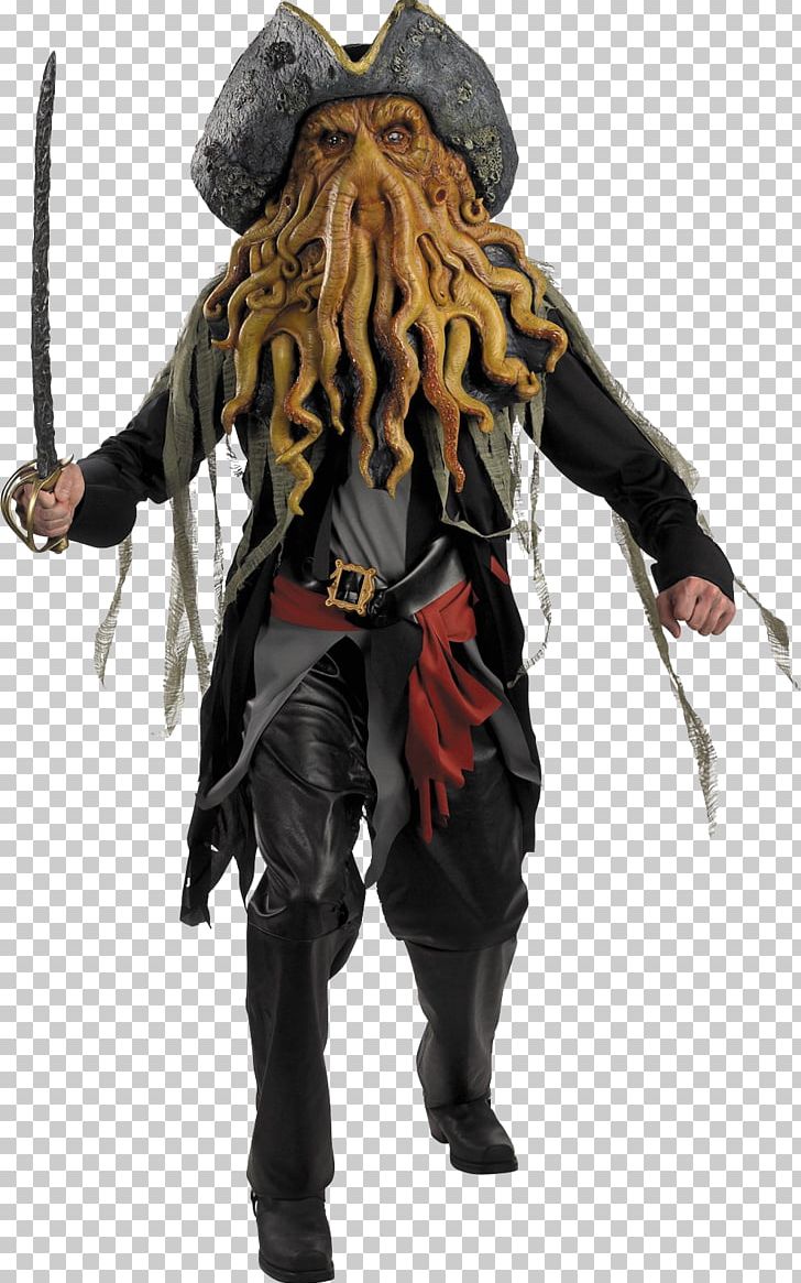 Davy Jones Jack Sparrow Captain Hook Piracy Costume PNG, Clipart, Action Figure, Adult, Black Pearl, Cosplay, Costume Design Free PNG Download