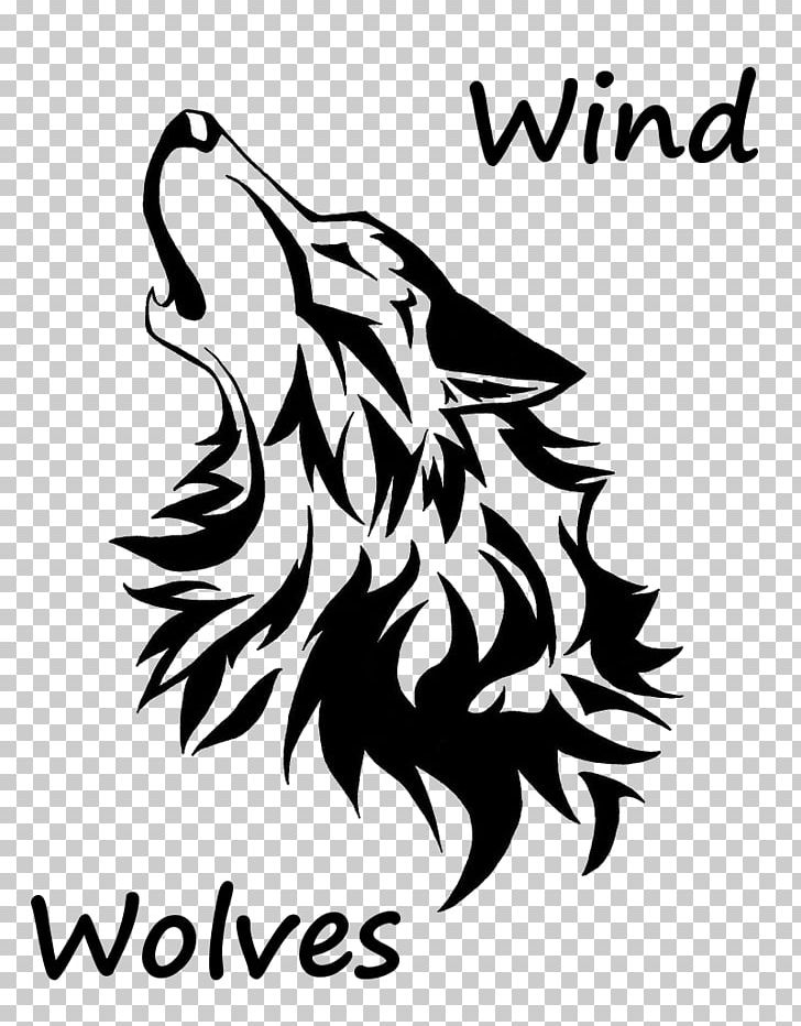 Stencil Drawing Black Wolf Line Art PNG, Clipart, Arctic Wolf, Art, Artwork, Beak, Bird Free PNG Download