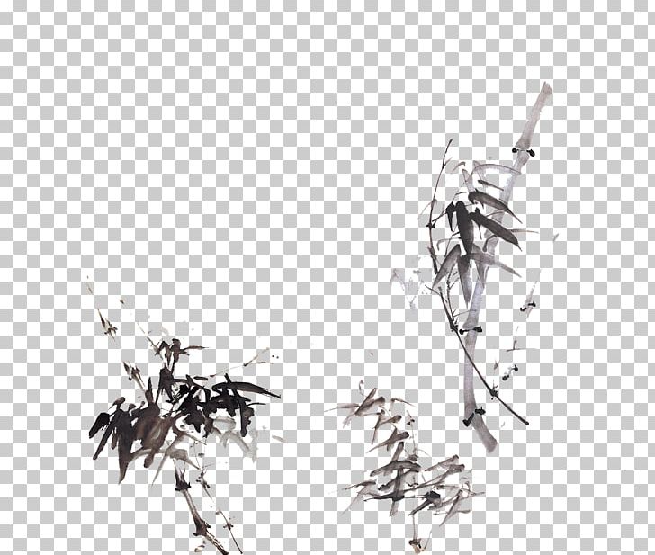 Bamboo Ink Wash Painting Chinese Painting Inkstick PNG, Clipart, Bamboo, Bamboo Leaves, Branch, China, Computer Wallpaper Free PNG Download