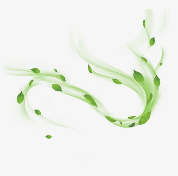 Floating Green Leaf Green Leaf Decoration Material PNG, Clipart, Curl, Decoration Clipart, Early, Early Spring, Floating Clipart Free PNG Download