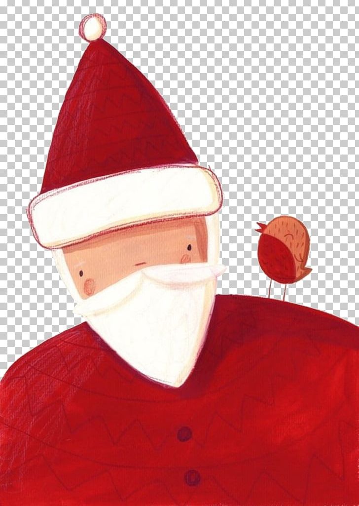 Santa Claus Père Noël Rudolph Christmas Illustration PNG, Clipart, Character, Christmas Card, Costume Hat, Drawing, Festival Free PNG Download