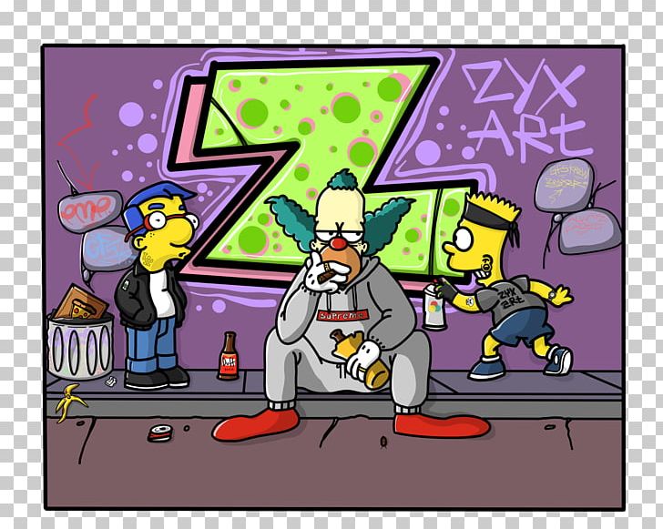Krusty The Clown Bart Simpson Milhouse Van Houten Cartoon PNG, Clipart, Art, Bart Simpson, Cartoon, Cartoonist, Character Free PNG Download