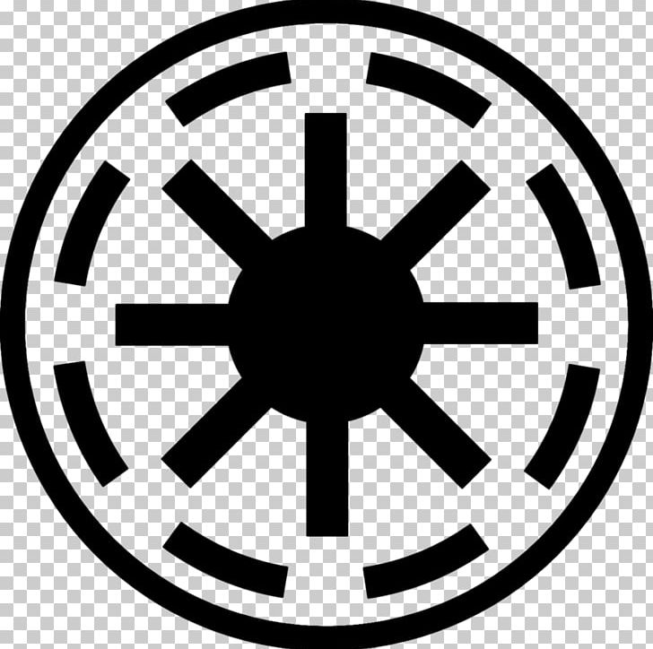 Clone Wars Star Wars: The Old Republic Galactic Republic Star Wars: Republic Commando PNG, Clipart, Area, Black And White, Circle, Fantasy, Galactic Free PNG Download