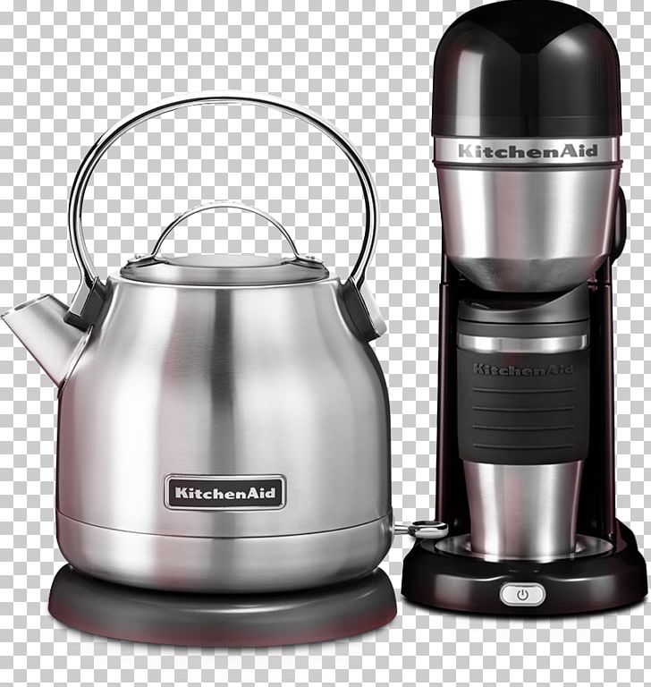 KitchenAid Electric Kettle Home Appliance PNG, Clipart, Coffeemaker, Drip Coffee Maker, Electric Kettle, Food Processor, Handle Free PNG Download