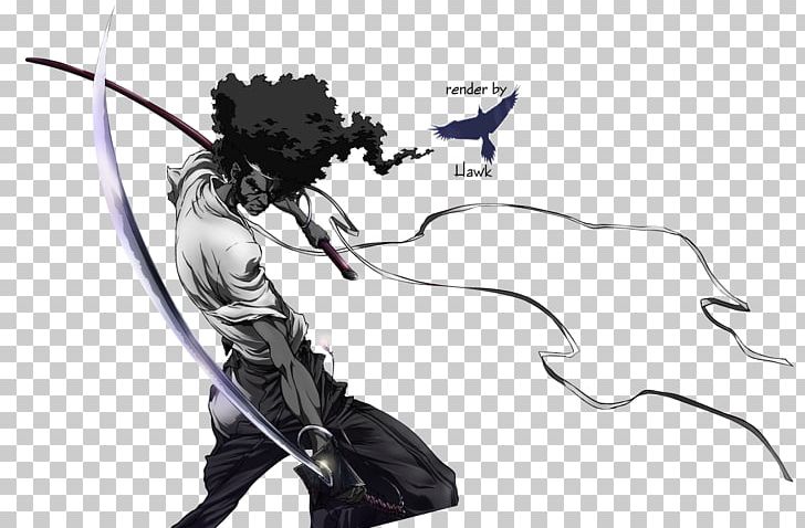 Afro Samurai Katana Kirito Kenshin Himura PNG, Clipart, Afro Samurai, Afro Samurai Resurrection, Anime, Art, Black And White Free PNG Download