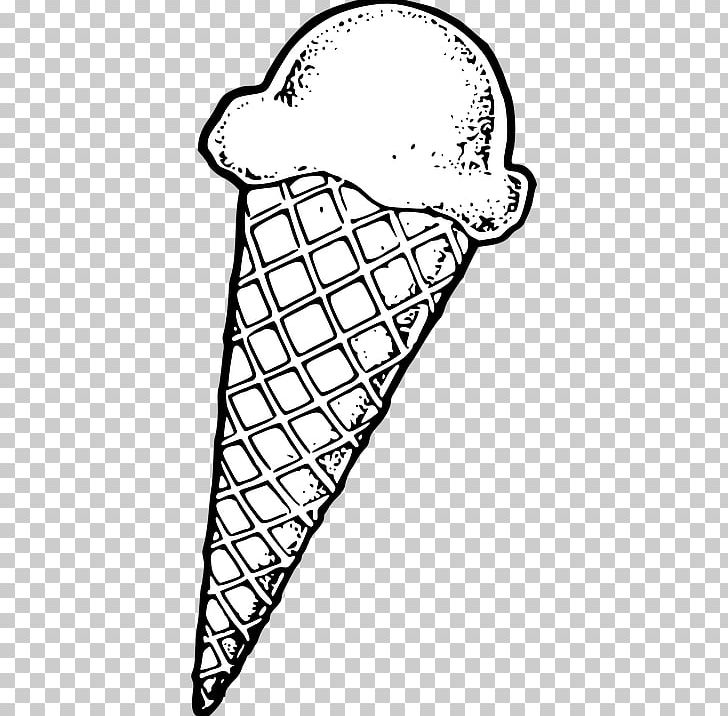 Ice Cream Cones Waffle Sundae PNG, Clipart, Area, Black, Black And White, Color, Document Free PNG Download