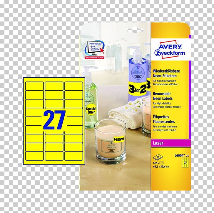 Paper Label Avery Dennison Laser Png Clipart Avery Dennison Color Drinkware Fluorescence Label Free Png Download