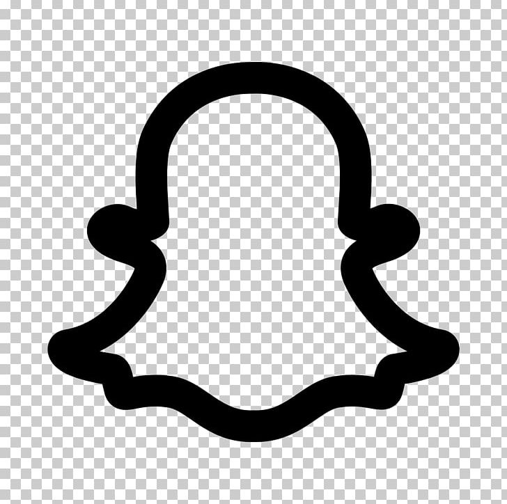 Social Media Computer Icons Snapchat Desktop PNG, Clipart, Area, Black And White, Blog, Body Jewelry, Circle Free PNG Download