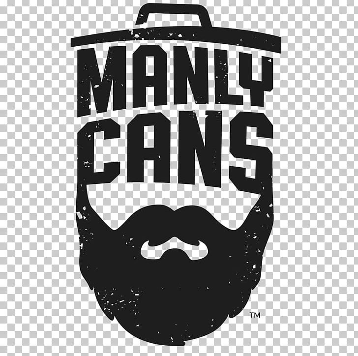 Manly Cans Logo Packaging And Labeling Reuse PNG, Clipart, Beverage Can, Black, Black And White, Brand, Burlap Free PNG Download