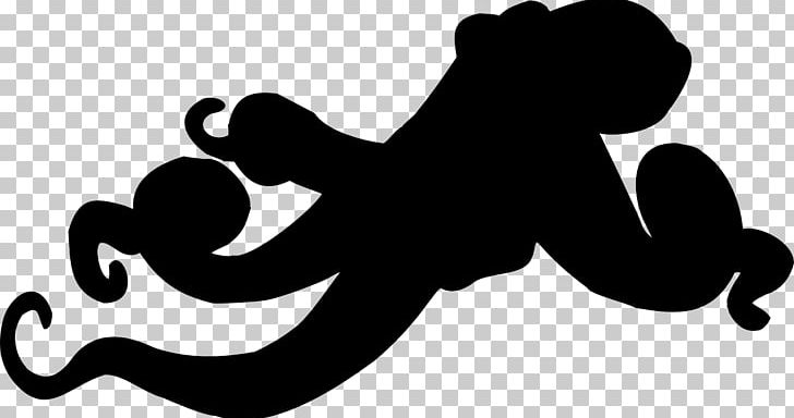 Octopus Silhouette PNG, Clipart, Animals, Animal Silhouettes, Art, Black, Black And White Free PNG Download