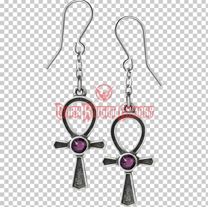 Earring Ankh Jewellery Gothic Fashion Cross PNG, Clipart, Alchemy Gothic, Ankh, Body Jewelry, Chain, Charms Pendants Free PNG Download