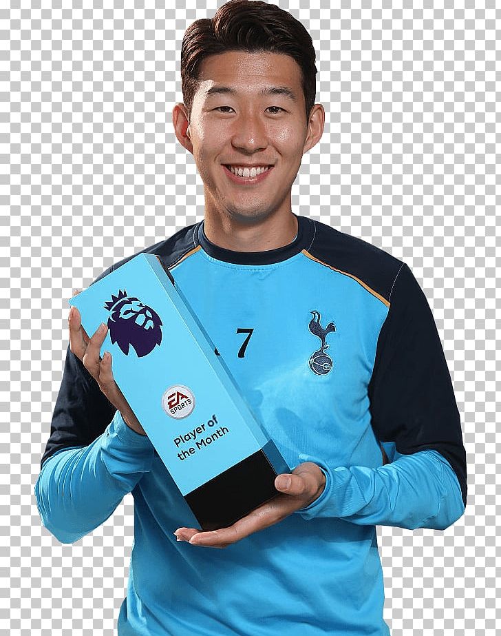 Son Heung-min Tottenham Hotspur F.C. South Korea National Football Team Premier League Player Of The Month PNG, Clipart, Blue, Clothing, Electric Blue, Football, Fresno Fc Free PNG Download