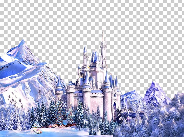 The Snow Queen Elsa Castle Drawing Fairy Tale PNG, Clipart, Arctic, Author, Blue, Cartoon, Cartoon Castle Free PNG Download