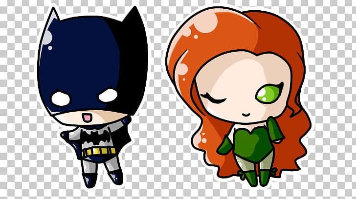 Batman Poison Ivy Drawing Kawaii PNG, Clipart, Art, Batman, Cartoon, Chibi, Dc Comics Free PNG Download