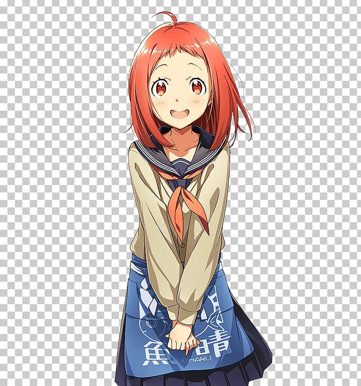 Tokyo 7th Sisters Harumi Wikia PNG, Clipart, 7 Th, Anime, Apron, Black Hair, Brown Hair Free PNG Download