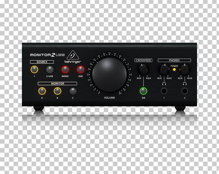 Behringer Monitor2USB Monitor Controller Loudspeaker Headphones Headphone Amplifier PNG, Clipart, Audio, Audio Equipment, Controller, Electronic Device, Electronics Free PNG Download