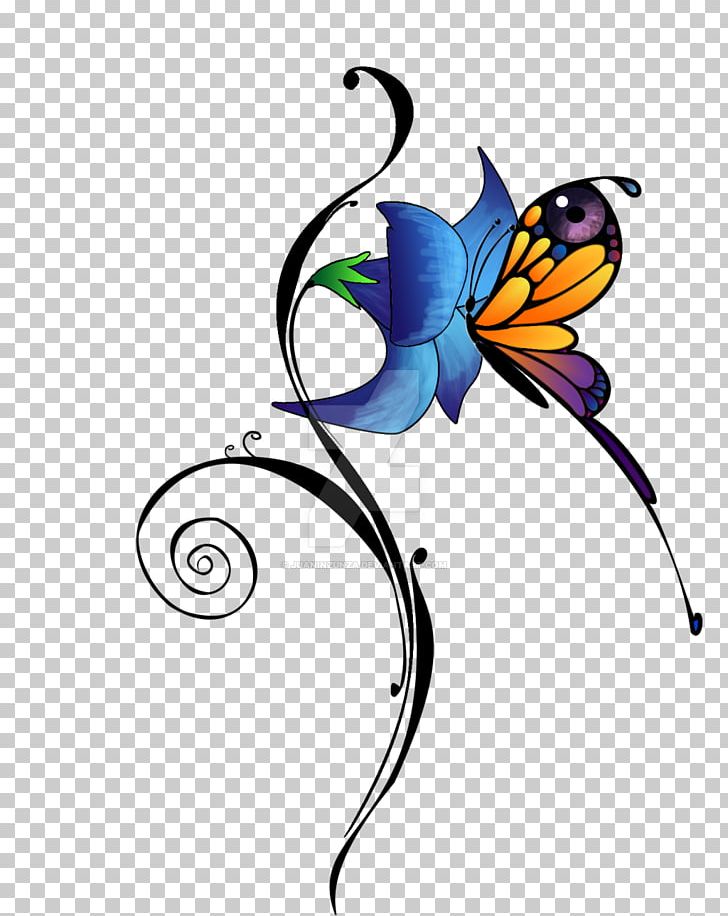 Butterfly Insect Tattoo Pollinator Art PNG, Clipart, Art, Artwork, Beak, Branch, Brush Footed Butterfly Free PNG Download