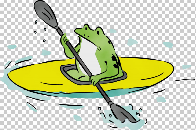 Frogs Cartoon Yellow Water Plant PNG, Clipart, Cartoon, Cartoon Frog, Frog, Frog Clipart, Frogs Free PNG Download