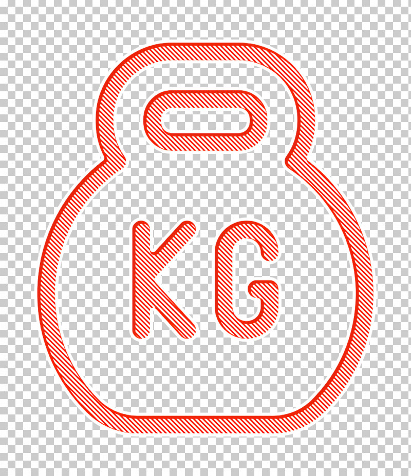 Fitness Icon Weight Icon Kettlebell Icon PNG, Clipart, Fitness Icon, Kettlebell Icon, Line, Number, Orange Free PNG Download