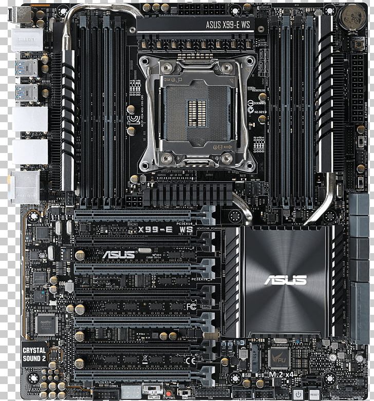 Intel X99 LGA 2011 Motherboard PCI Express ASUS PNG, Clipart, Amd Crossfirex, Asus, Computer, Computer Cooling, Computer Hardware Free PNG Download