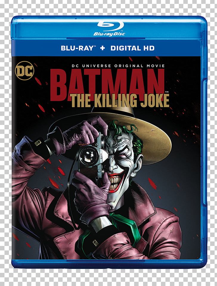 Batman: The Killing Joke Joker Blu-ray Disc Barbara Gordon PNG, Clipart, Action Figure, Barbara Gordon, Batman, Batman The Killing Joke, Bluray Disc Free PNG Download