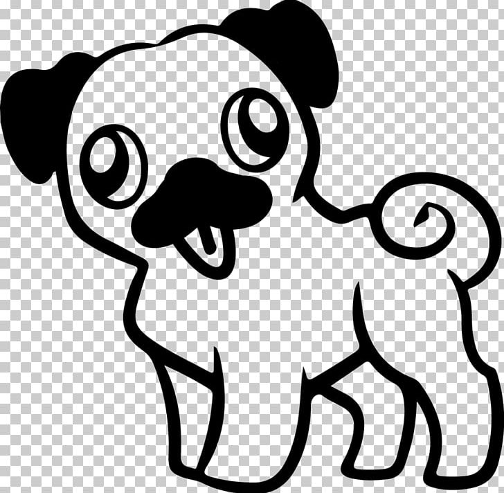 Pug Puppy Coloring Book Drawing Adult PNG, Clipart, Animals, Artwork, Black, Black And White, Book Free PNG Download