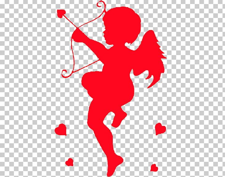 Stencil Silhouette Cupid Love PNG, Clipart,  Free PNG Download