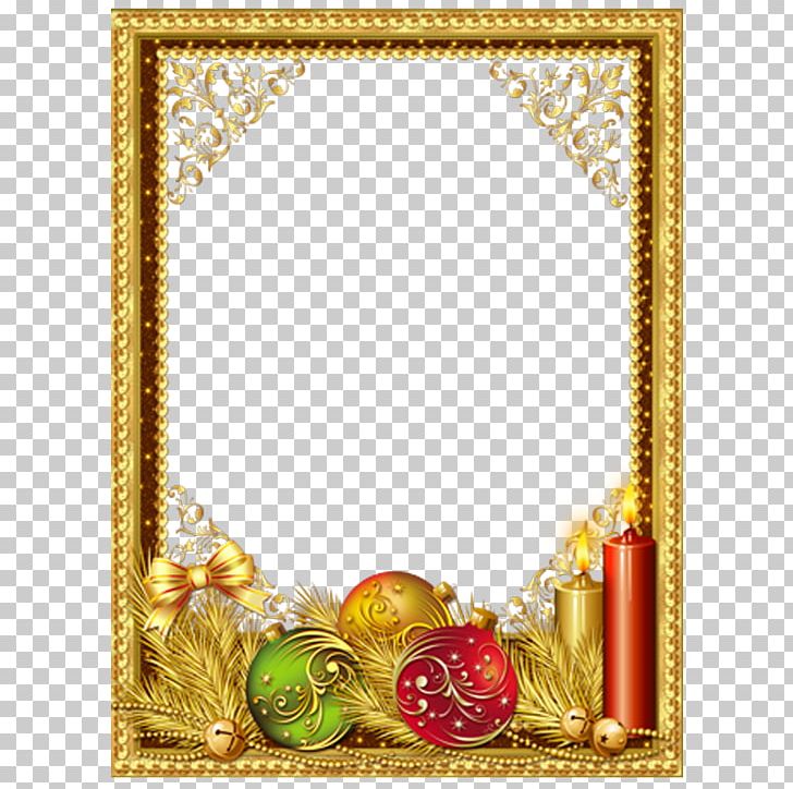 Christmas Frame Gold PNG, Clipart, Album, Border, Border Frame, Borders, Christmas Card Free PNG Download