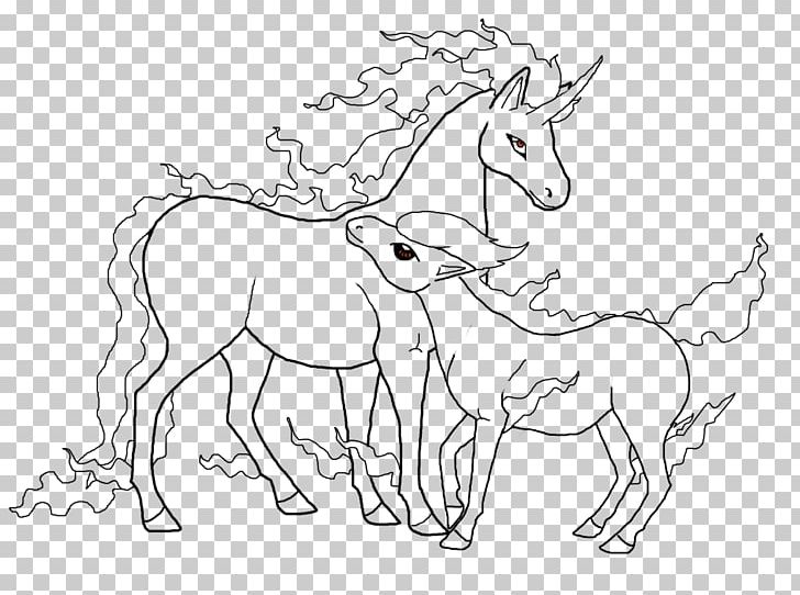 Mule Line Art Ponyta Rapidash PNG, Clipart, Art, Artwork, Black And White, Bridle, Coloring Pages Free PNG Download