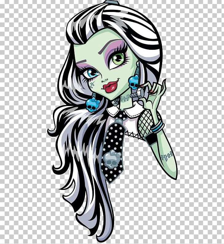 Frankie Stein Monster High Frankenstein Doll PNG, Clipart, Barbie, Bratz, Cartoon, Ever, Fashion Illustration Free PNG Download