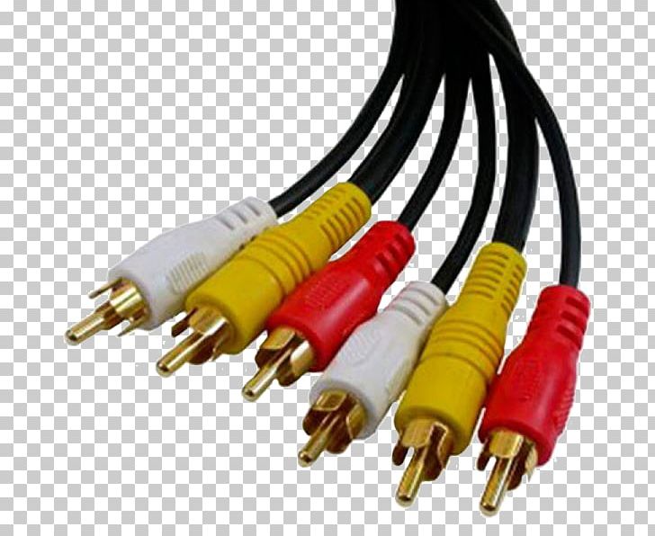 Electrical Cable RCA Connector Coaxial Audio Component Video PNG, Clipart, Audio, Cable, Cable Television, Coaxial, Component Video Free PNG Download
