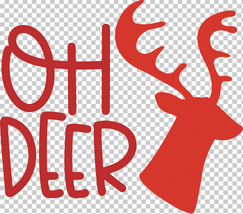 OH Deer Rudolph Christmas PNG, Clipart, Biology, Christmas, Geometry, Line, Logo Free PNG Download