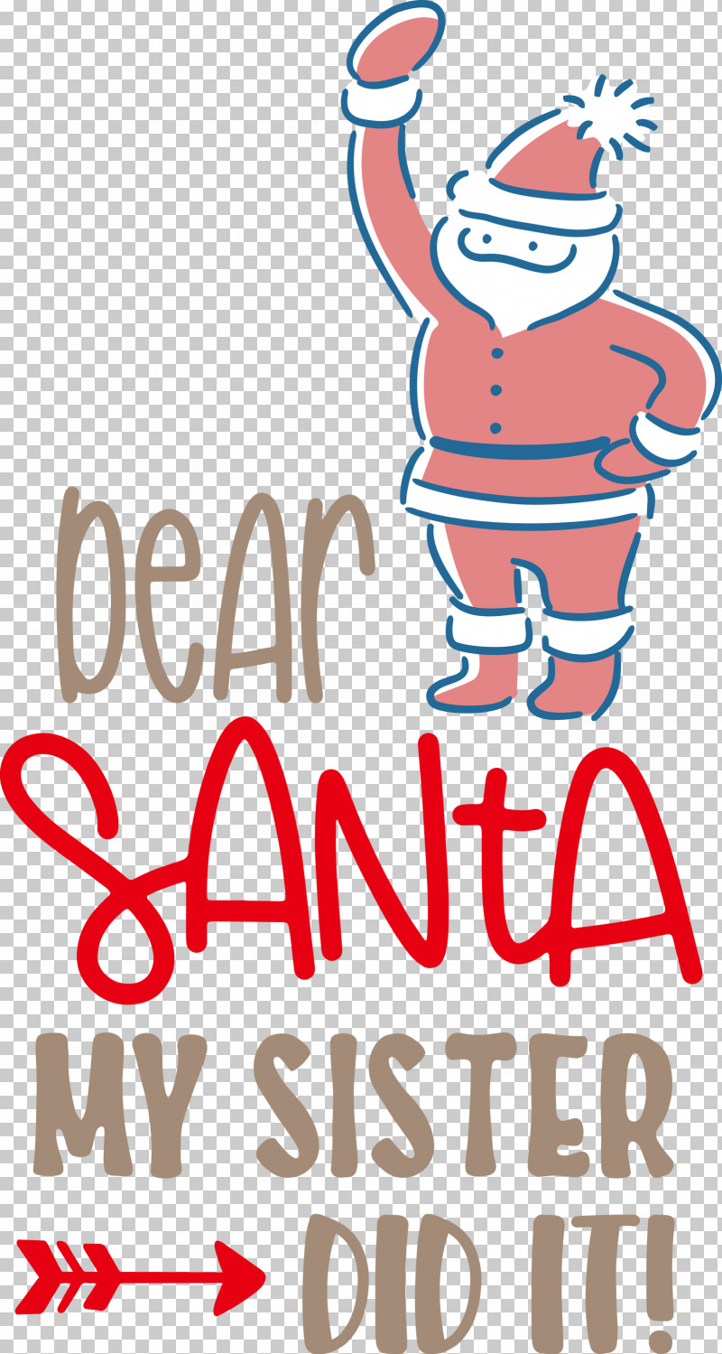 Dear Santa Christmas Santa PNG, Clipart, Christmas, Dear Santa, Geometry, Line, Logo Free PNG Download