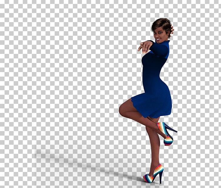 3D Computer Graphics Woman PNG, Clipart, 3d Computer Graphics, Arm, Blue, Cobalt Blue, Dancer Free PNG Download