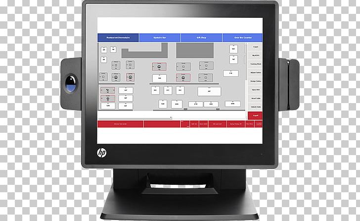 Hewlett-Packard Point Of Sale HP RP7 Retail System 7800 Business PNG, Clipart, Business, Computer, Computer Monitor Accessory, Desktop Computers, Display Device Free PNG Download