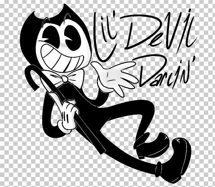 Bendy And The Ink Machine Drawing Inker Line Art PNG, Clipart, Art, Artwork, Bendy And The Ink Machine, Black And White, Brand Free PNG Download
